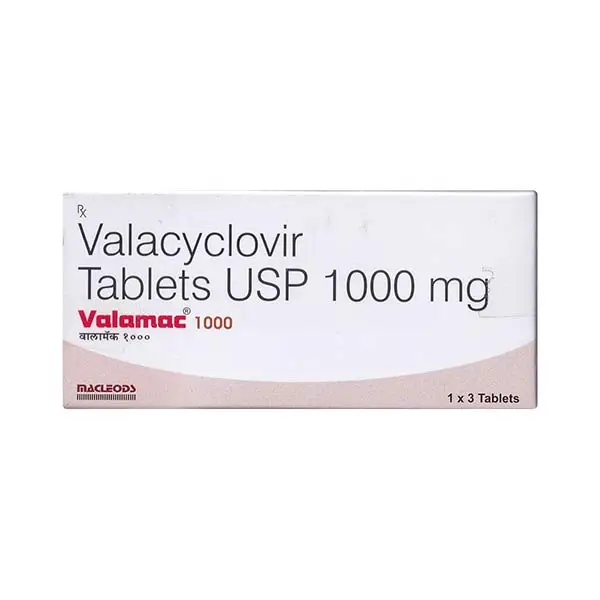 Valamac 1000mg Tablet